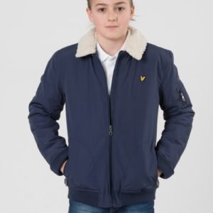 Lyle & Scott Ma2 Bomber Takki Sininen