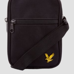 Lyle & Scott Mini Messenger Laukku Musta