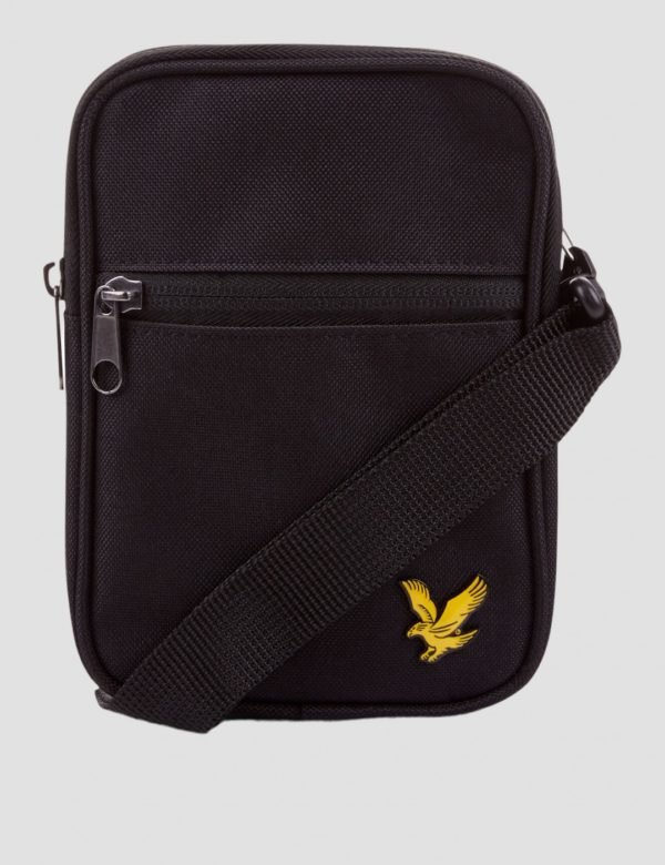 Lyle & Scott Mini Messenger Laukku Musta