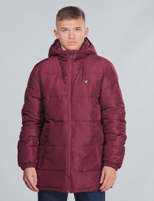 Lyle & Scott Padded Jacket Takki Punainen