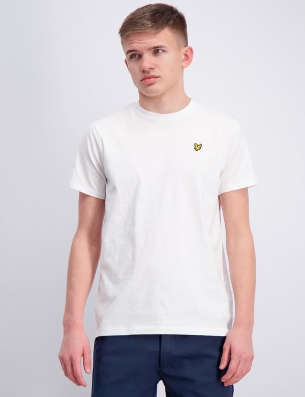 Lyle & Scott Plain Tee T-Paita Valkoinen