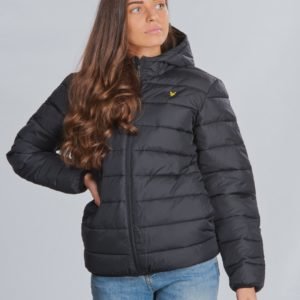 Lyle & Scott Puffa Jacket Takki Musta