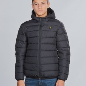 Lyle & Scott Puffa Jacket Takki Musta