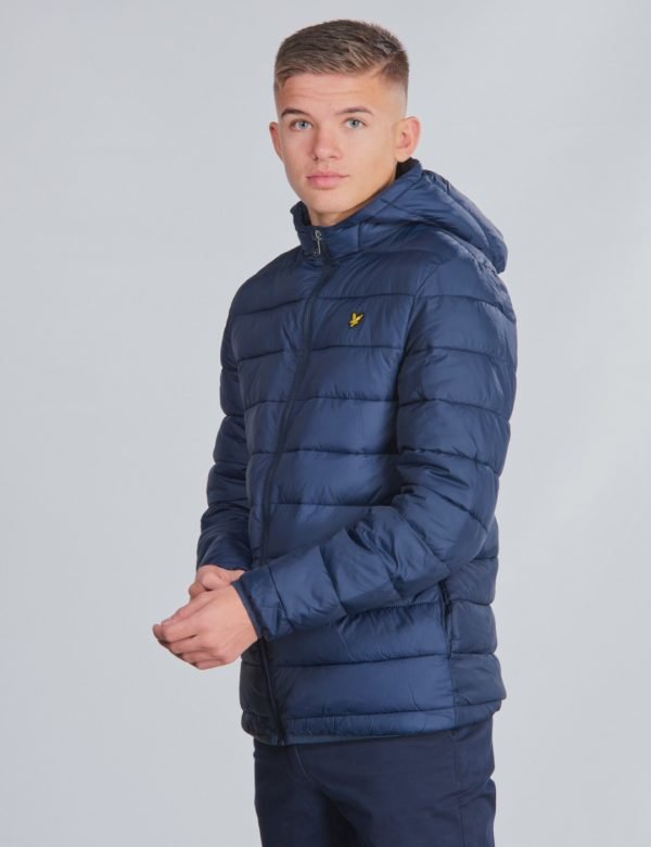 Lyle & Scott Puffa Jacket Takki Sininen