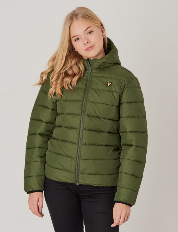 Lyle & Scott Puffa Jacket Takki Vihreä