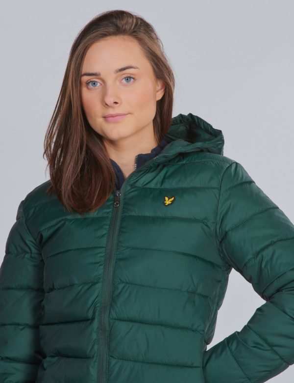 Lyle & Scott Puffa Jacket Takki Vihreä