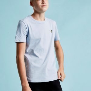 Lyle & Scott Short Sleeve Logo T-Paita Sininen