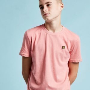 Lyle & Scott Short Sleeve Logo T-Paita Vaaleanpunainen