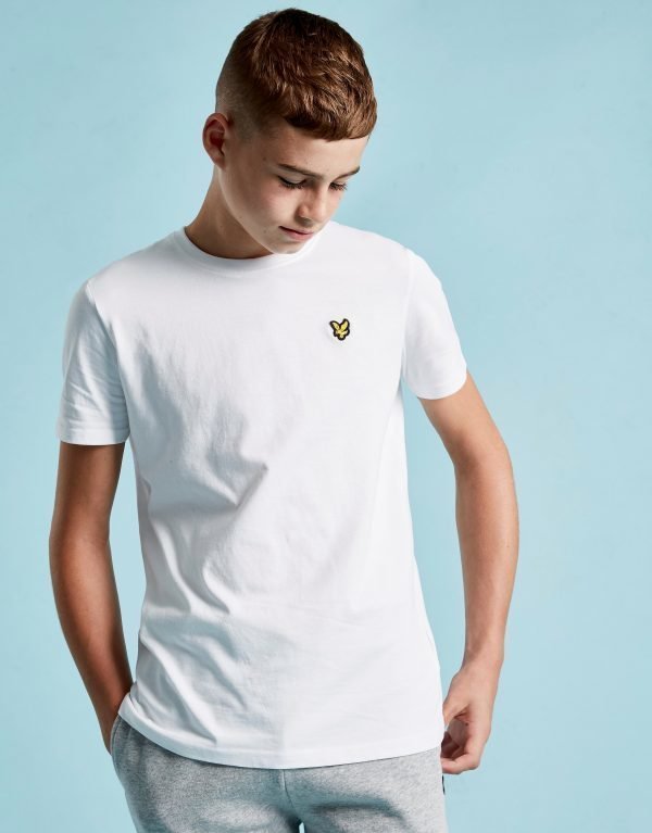 Lyle & Scott Short Sleeve Logo T-Paita Valkoinen