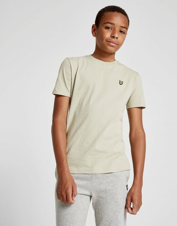 Lyle & Scott Short Sleeve Logo T-Shirt Beige