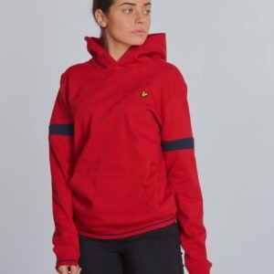 Lyle & Scott Tipped Oth Hoody Bb Huppari Punainen