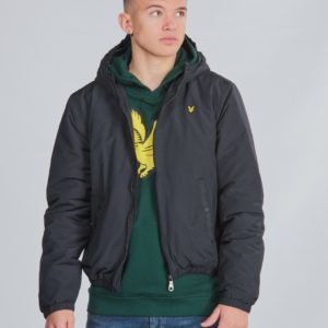 Lyle & Scott Zip Through Hooded Jacket Takki Musta