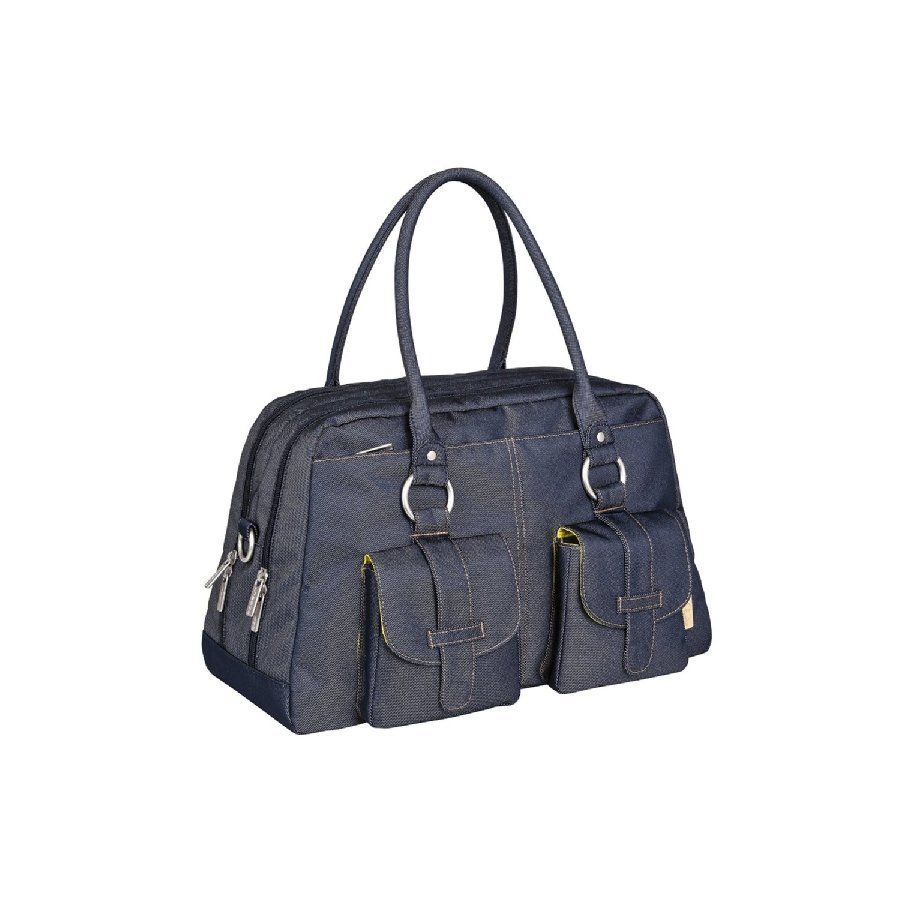 Lässig Hoitolaukku Green Label Metro Bag Denim Blue