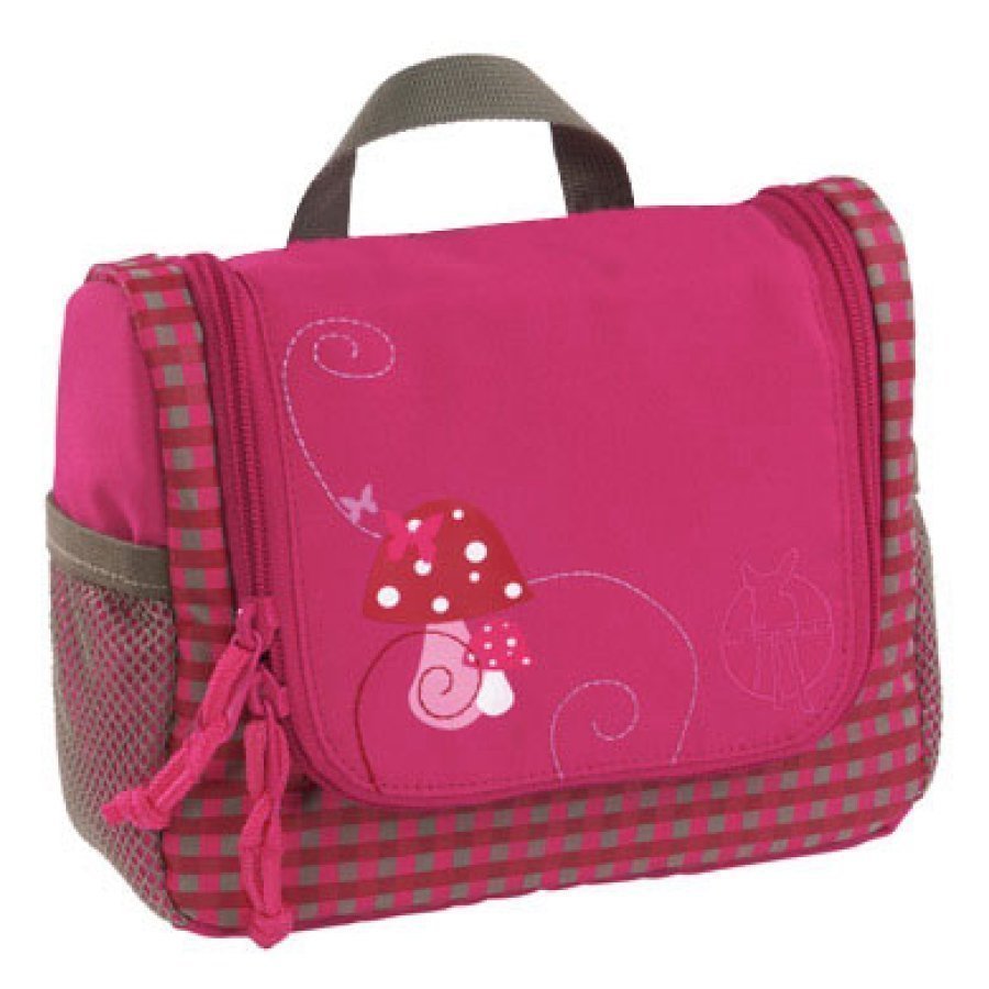 Lässig Minitoilettilaukku Washbag Mushroom Magenta