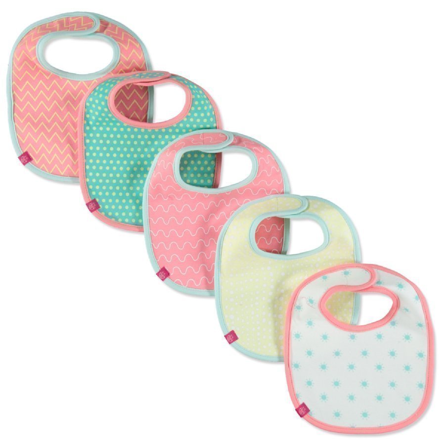 Lässig Ruokalappu Bib Value Pack Summer Dream Girls