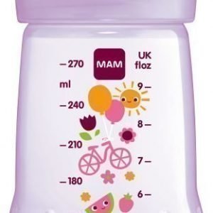 MAM Tuttipullo Baby Bottle 270 ml Liila