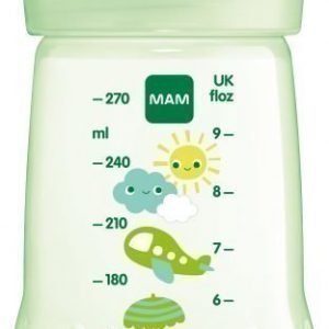 MAM Tuttipullo Baby Bottle 270 ml Vihreä