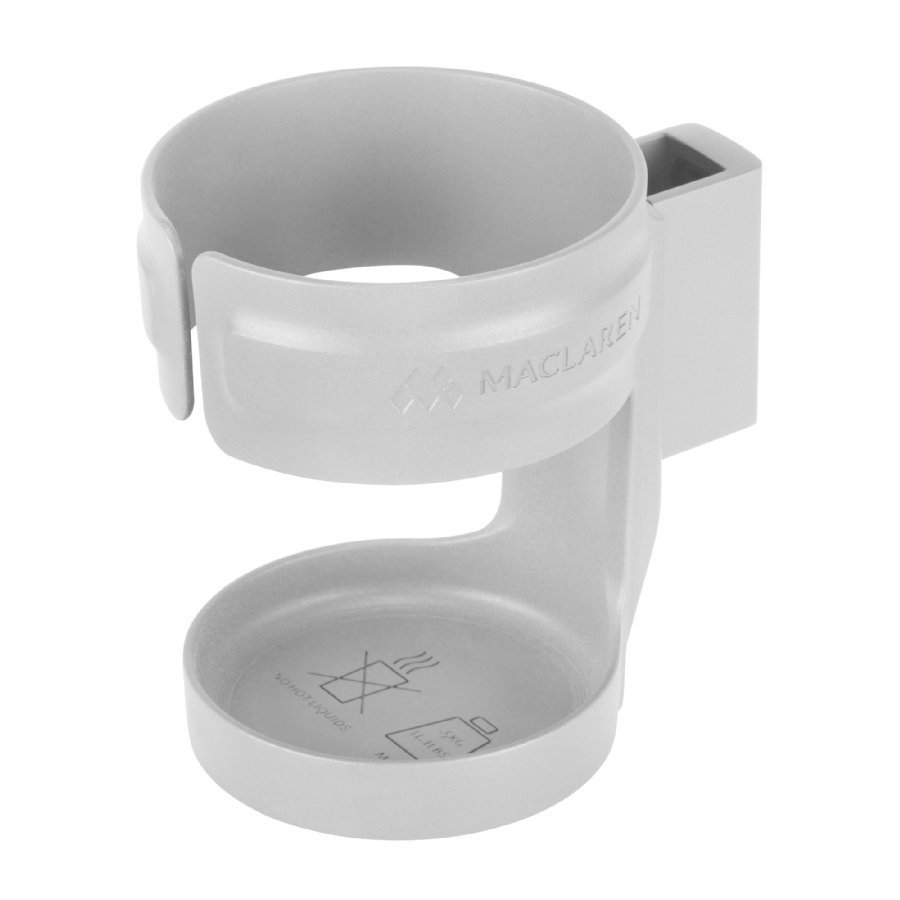 Maclaren Cup Holder Pullonpidike Silver