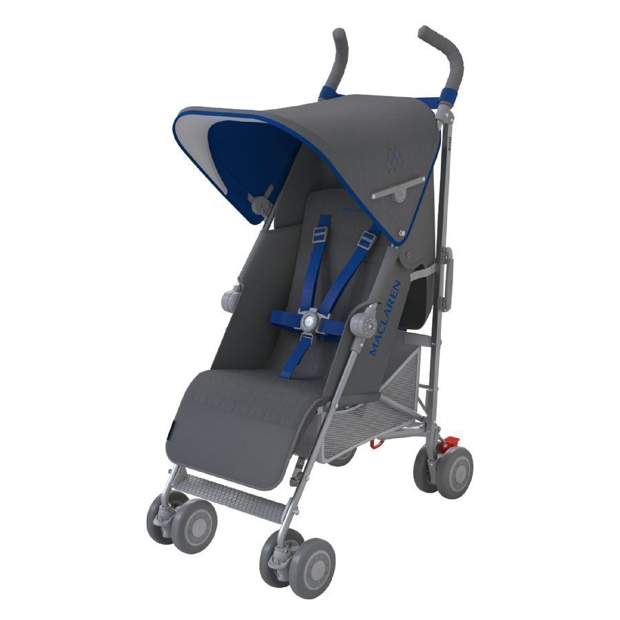 Maclaren Quest Sport Charcoal / Harbour Blue Rattaat