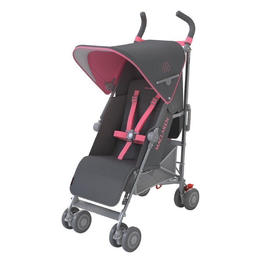 Maclaren Quest Sport Charcoal / Primrose Rattaat