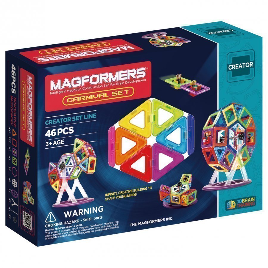 Magformers Carnival 46 Piece Set Rakennuspalikat