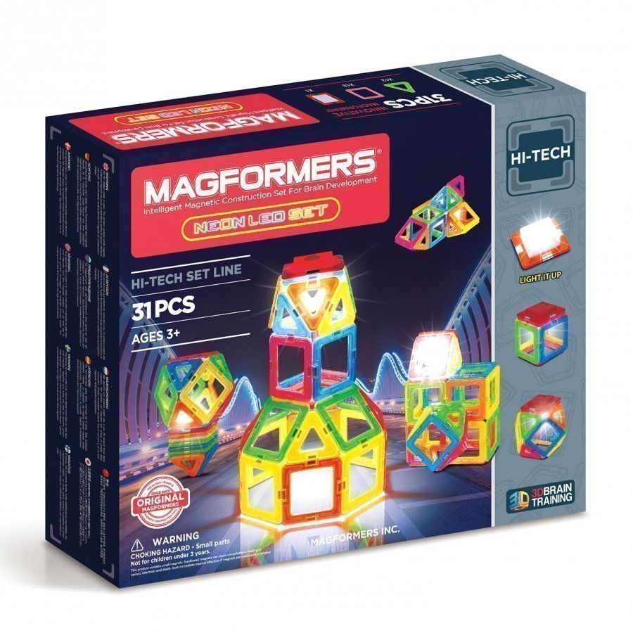 Magformers Neon Led Set Rakennuspalikat