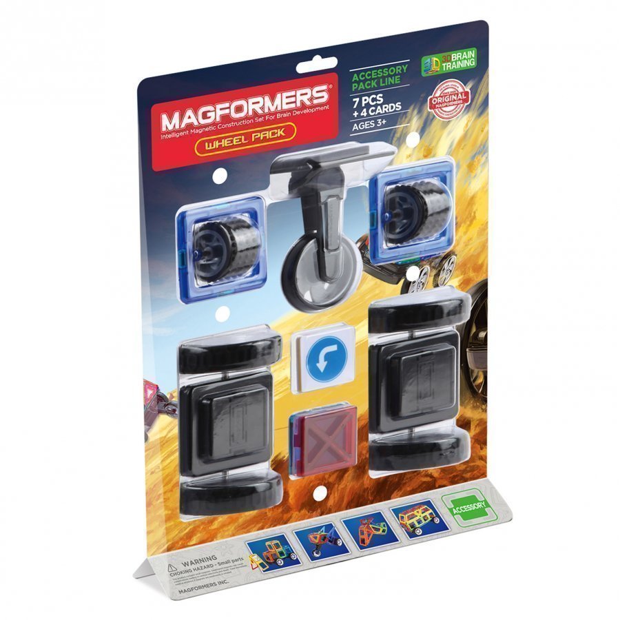 Magformers Wheel Pack 7 Piece Set Rakennuspalikat