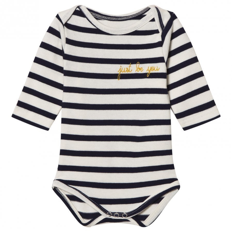 Maison Labiche Just Be You Embroidered Long Sleeve Baby Body