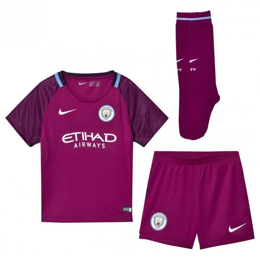 Manchester City Fc Kids Away Soccer Kit Jalkapalloasu