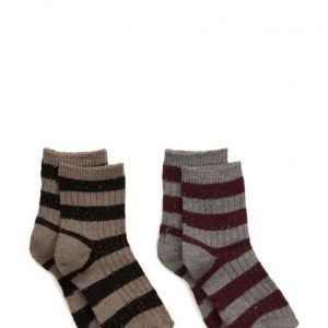 Mango Kids 2 Pack Striped Socks