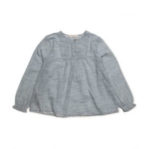 Mango Kids Beaded Stripes Blouse