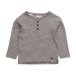 Mango Kids Buttoned Cotton T-Shirt