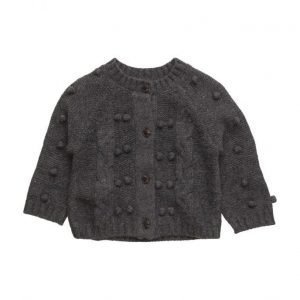 Mango Kids Buttoned Wool Cardigan