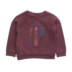 Mango Kids Cartoon Cotton Sweatshirt