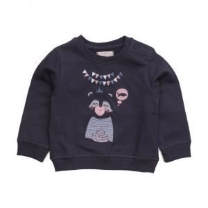 Mango Kids Cartoon Cotton Sweatshirt