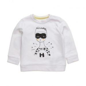 Mango Kids Cartoon Cotton Sweatshirt