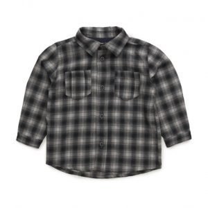 Mango Kids Check Cotton Shirt