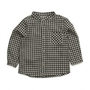 Mango Kids Check Cotton Shirt