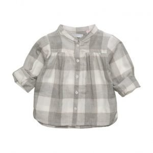 Mango Kids Check Cotton Shirt