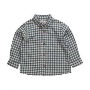 Mango Kids Check Cotton Shirt