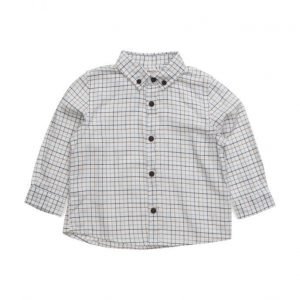 Mango Kids Check Cotton Shirt