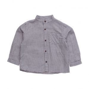 Mango Kids Check Cotton Shirt