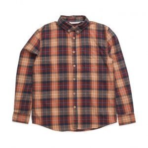 Mango Kids Check Cotton Shirt