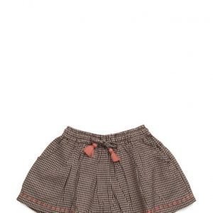 Mango Kids Check Cotton Skirt