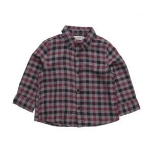 Mango Kids Checked Flannel Shirt