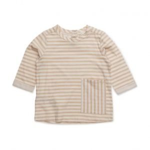 Mango Kids Chest-Pocket Striped T-Shirt