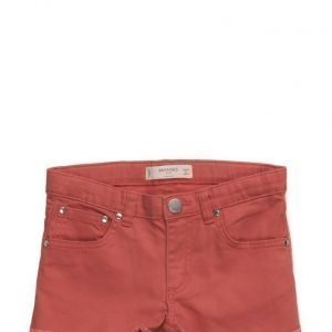 Mango Kids Color Denim Shorts