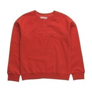 Mango Kids Embroidered College Sweatshirt