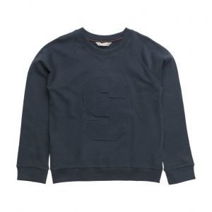 Mango Kids Embroidered College Sweatshirt