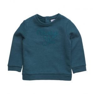 Mango Kids Embroidered Cotton Sweatshirt